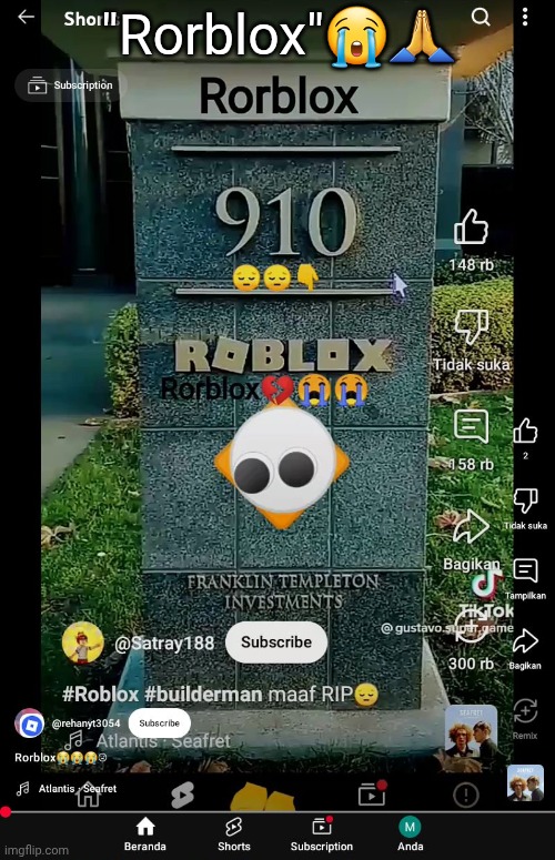 "Rorblox"😭🙏 | made w/ Imgflip meme maker