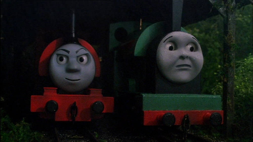 Skarloey, Peter Sam and the Flood Blank Meme Template