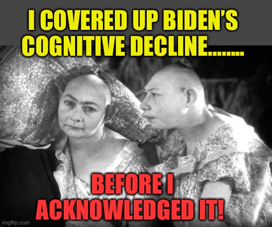 News media, covering news about covering up the real news, becomes the news | I COVERED UP BIDEN’S COGNITIVE DECLINE…….. BEFORE I ACKNOWLEDGED IT! | image tagged in democrats,sad joe biden,fake news,hypocrites,cover up,memes | made w/ Imgflip meme maker