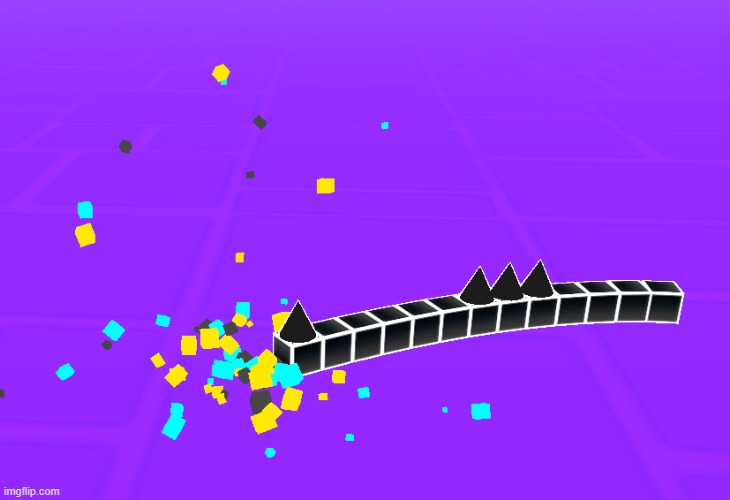 geometry dash gore | image tagged in hi | made w/ Imgflip meme maker