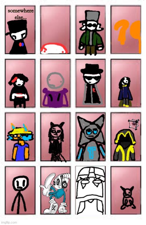 invincibile variants but msmg version (ft gubby) | somewhere else... | made w/ Imgflip meme maker