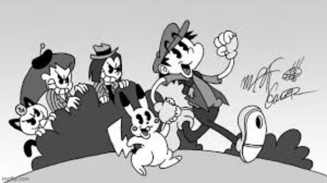 pokemon as a 30s cartoon... | image tagged in pokemon as a 30s cartoon | made w/ Imgflip meme maker