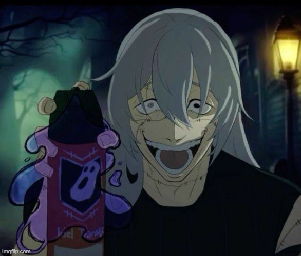 Mahito spray | image tagged in mahito spray | made w/ Imgflip meme maker