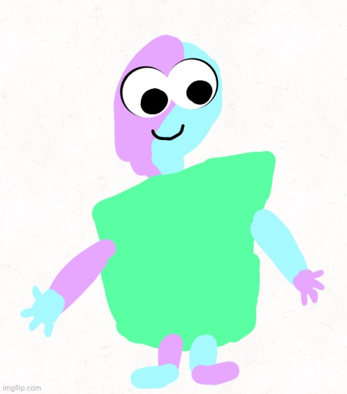 My dandys world oc Name: Lofty (i know its a bad drawing) | made w/ Imgflip meme maker