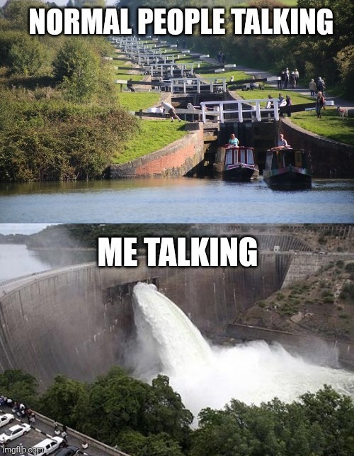 Stream of Consciousness | image tagged in talking,emotional damage,damn i kinda dont care,stream,consciousness,damn bro | made w/ Imgflip meme maker