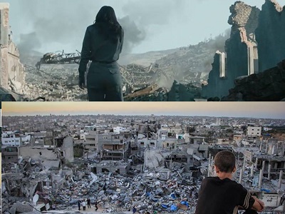 Hunger Games Gaza Edition Blank Meme Template