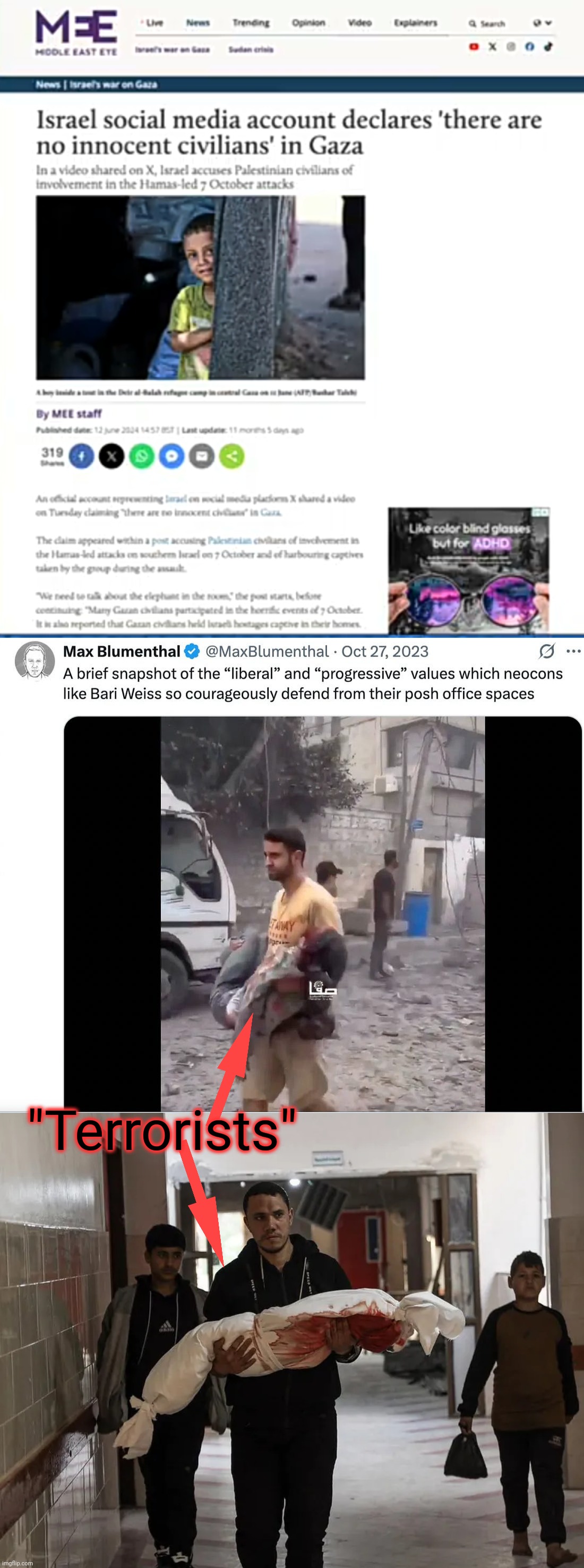 "Terrorists" | made w/ Imgflip meme maker