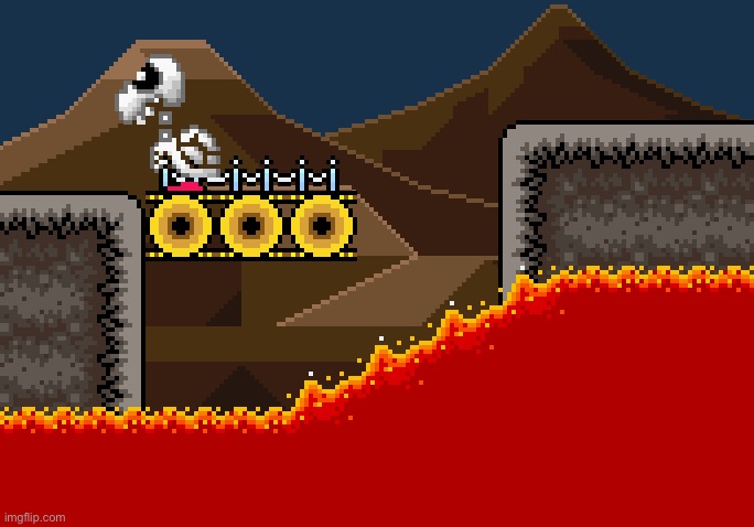 World 8-1: Bone-Dry Badlands | made w/ Imgflip meme maker