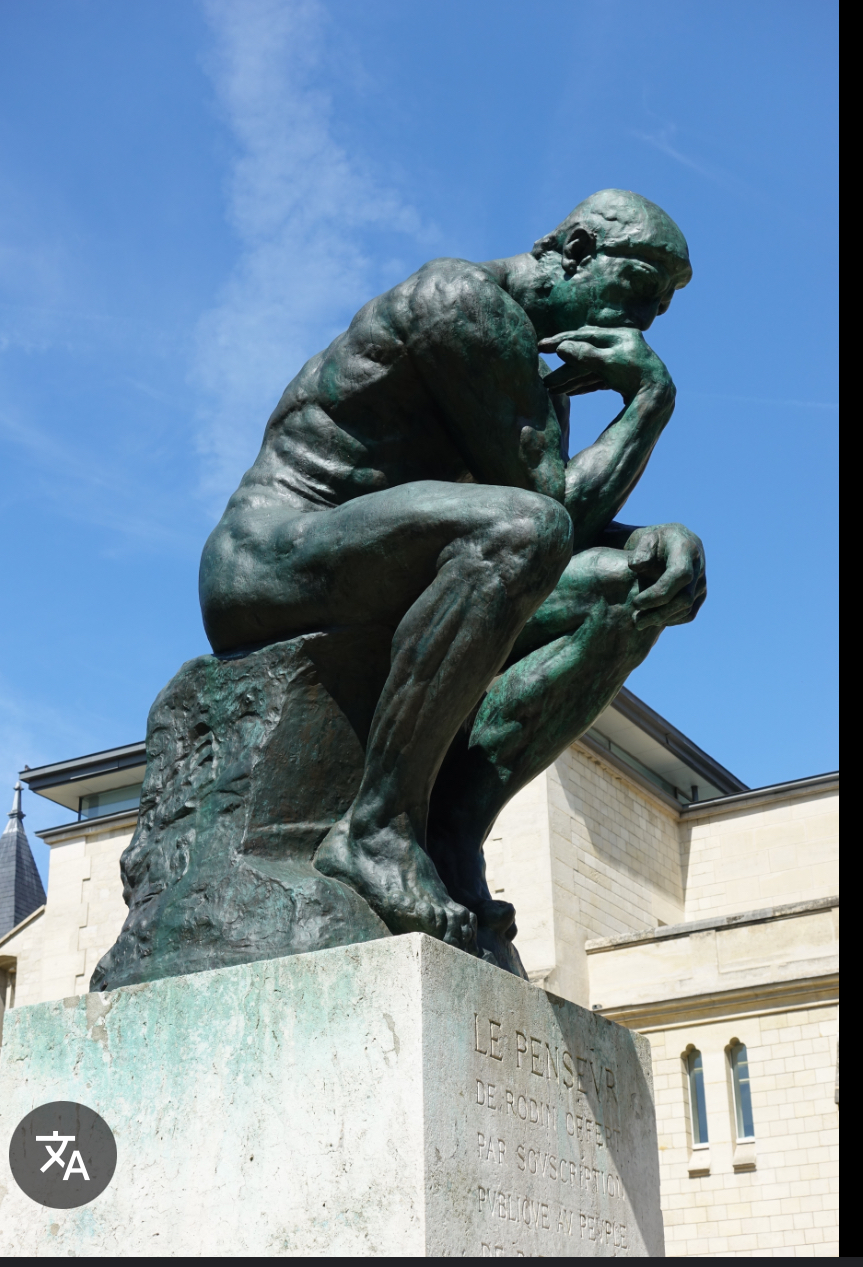 Thinking man Blank Meme Template