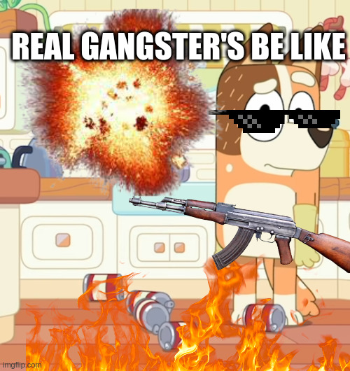 thugs | REAL GANGSTER'S BE LIKE | image tagged in bad luck brian | made w/ Imgflip meme maker