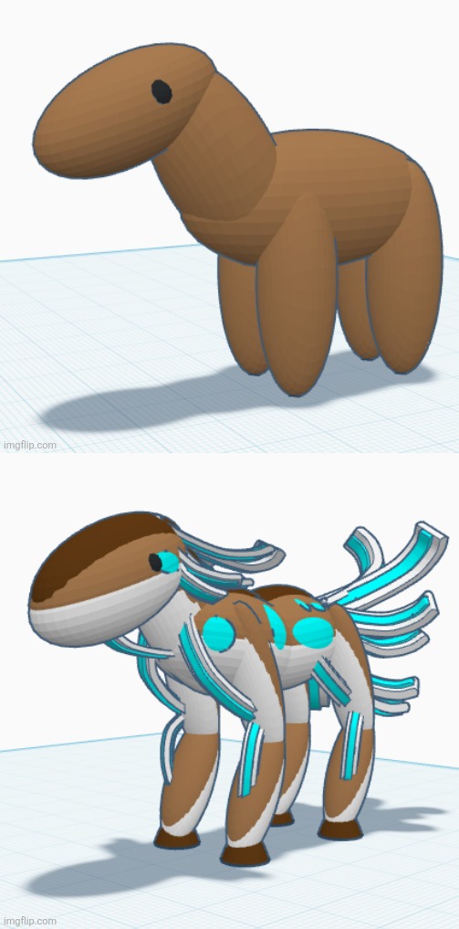 Much better alien horse | made w/ Imgflip meme maker