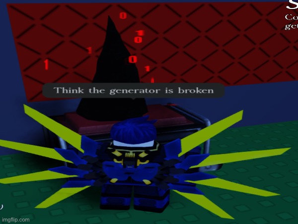 Forsaken moment | image tagged in ultrakill,roblox,forsaken | made w/ Imgflip meme maker