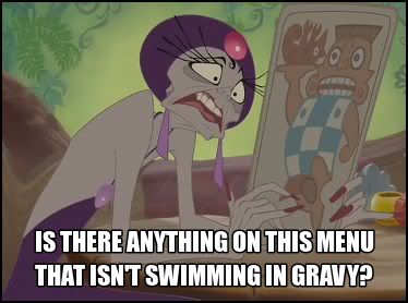 Swimming In Gravy Blank Meme Template