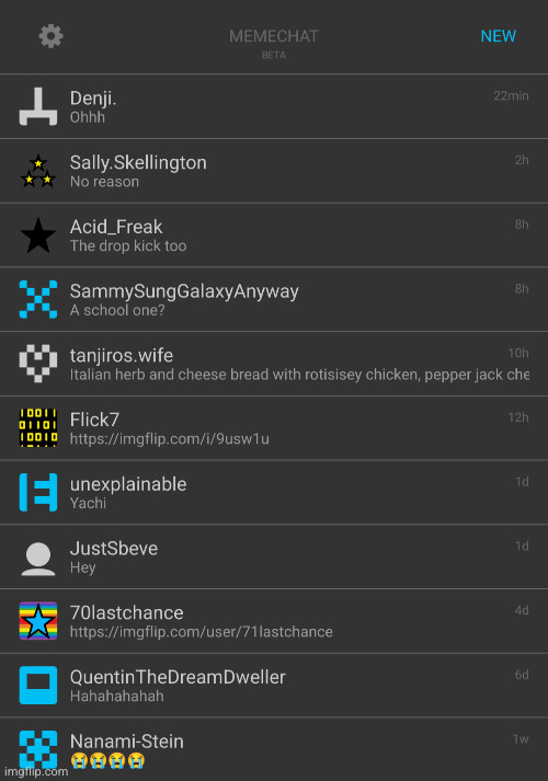 my memechat too idk (huge leak Easter egg) | made w/ Imgflip meme maker