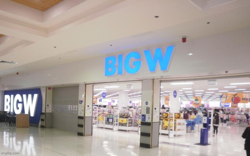 BIG W | image tagged in big w | made w/ Imgflip meme maker