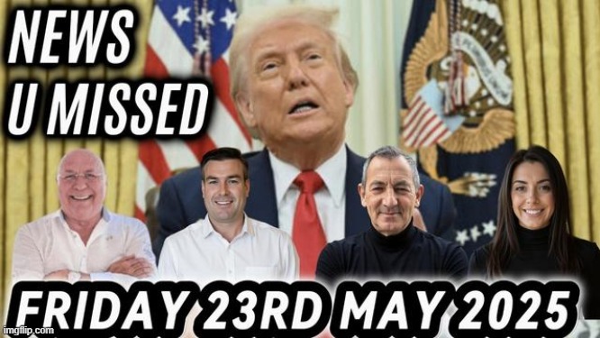 Charlie Ward Daily News With Charlie Ward, Paul Brooker & Warren Thornton Friday 23rd May 2025 (Video)