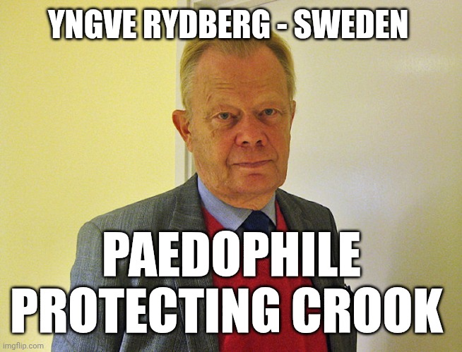 Yngve Rydberg - Paedophile Sweden Blank Meme Template