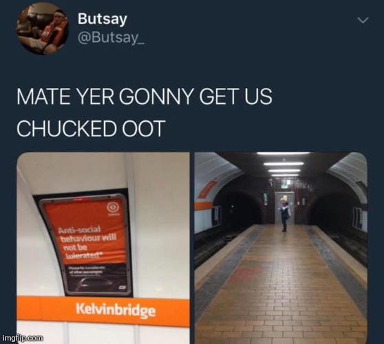 "Calm yersel tae a riot." -Yer Maw | made w/ Imgflip meme maker