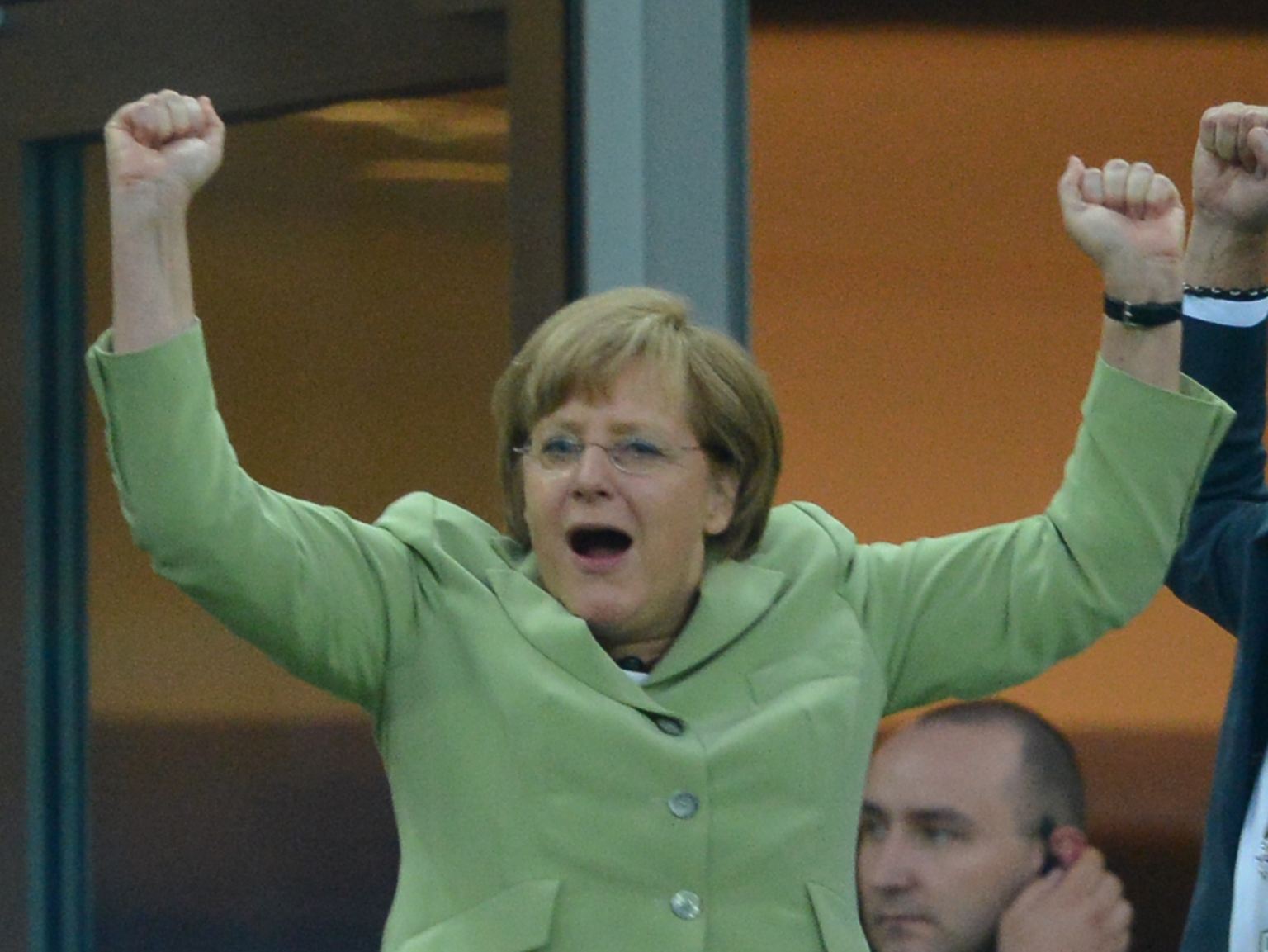 Merkel Blank Meme Template