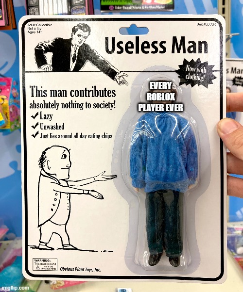 you | EVERY ROBLOX PLAYER EVER | image tagged in truth | made w/ Imgflip meme maker