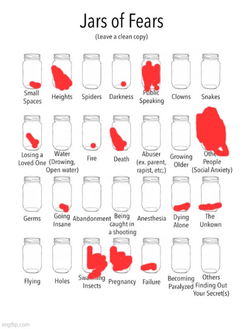 It’s mostly other people I’m scarred of | image tagged in jar of fears clear version | made w/ Imgflip meme maker