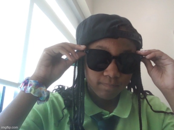 so I tried cosplaying a certain character at school today :/ | made w/ Imgflip meme maker