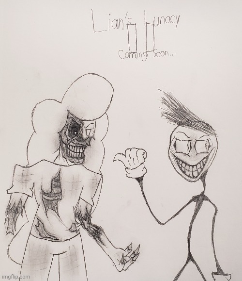 Teaser. (Dialogue in comments) | image tagged in mario's madness,ocs,exe,drawing | made w/ Imgflip meme maker