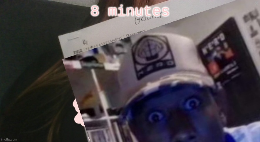 tyler gooner paper | 8 minutes | image tagged in tyler gooner paper | made w/ Imgflip meme maker