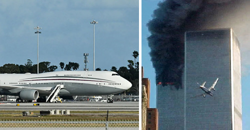 Qatar delivers plane to U.S. Blank Meme Template
