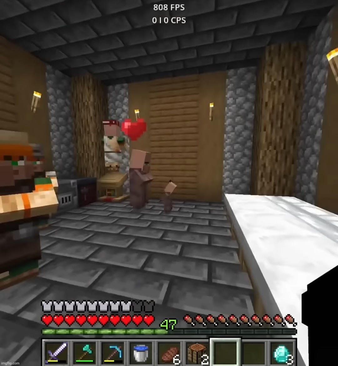 Never playing Minecraft again | made w/ Imgflip meme maker