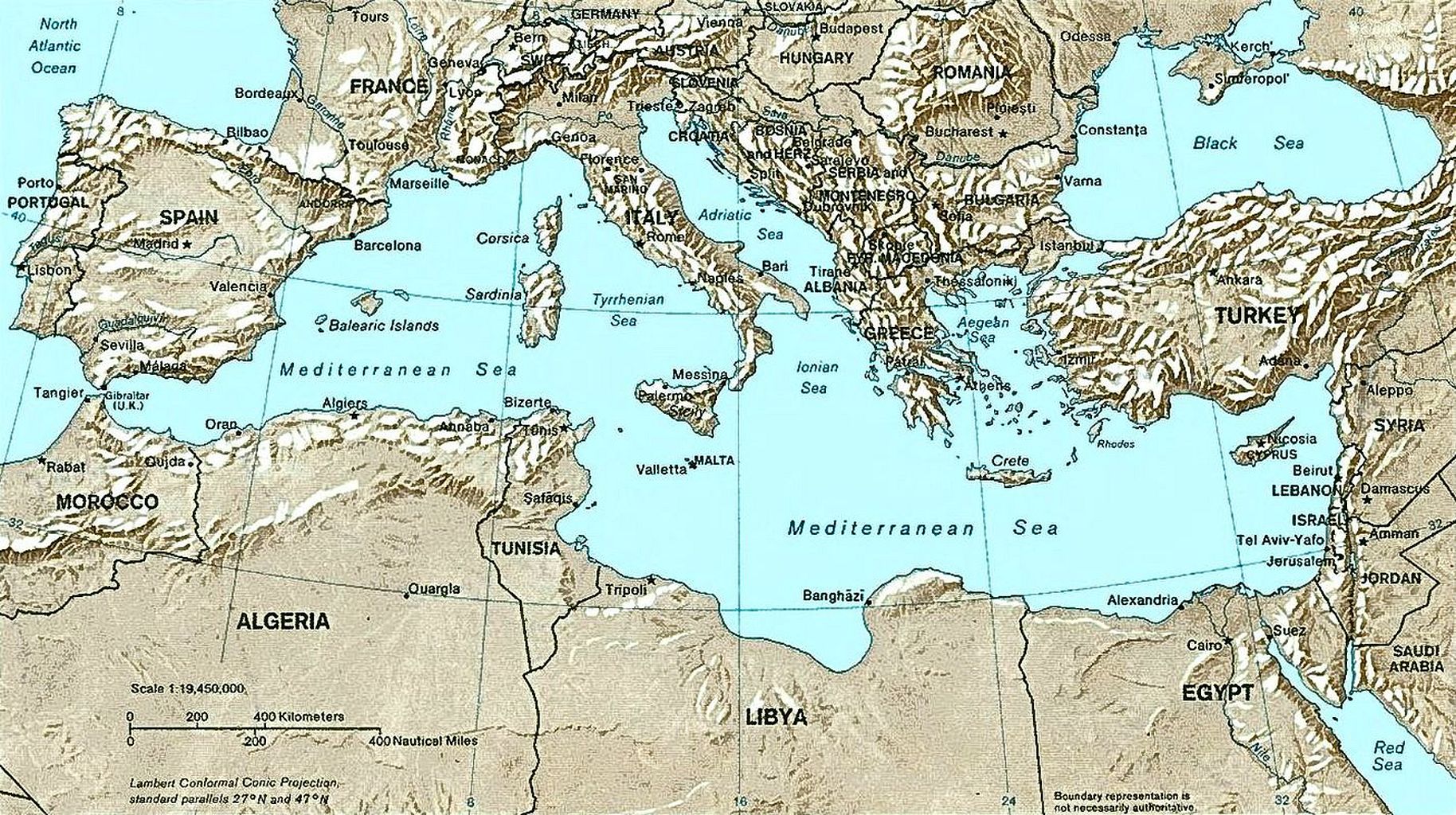 Mediterranean Sea Blank Meme Template