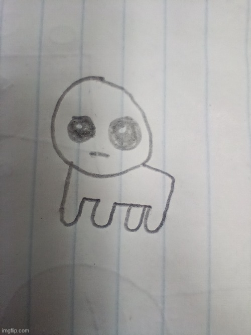 my attempt at drawing the autism creature | made w/ Imgflip meme maker