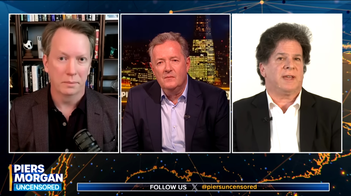 Piers Morgan physics Blank Meme Template