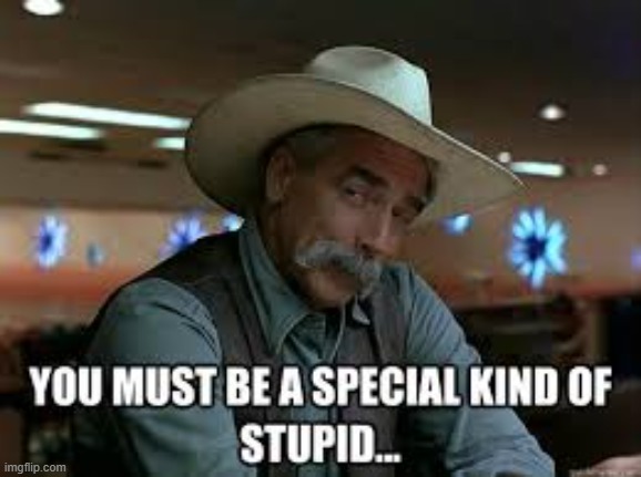 Special Stupid | image tagged in repost | made w/ Imgflip meme maker