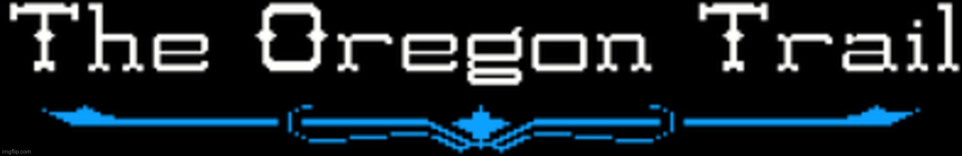 The Oregon trail logo | image tagged in the oregon trail logo | made w/ Imgflip meme maker
