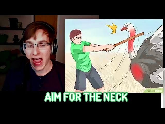 AIM FOR THE NECK Blank Meme Template