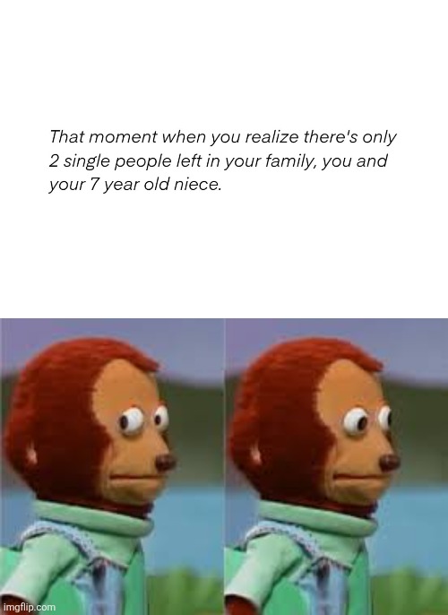 Too close to home | image tagged in memes,single life | made w/ Imgflip meme maker
