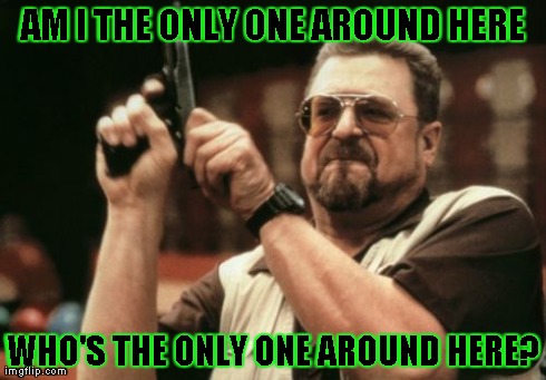 Am I The Only One Around Here | AM I THE ONLY ONE AROUND HERE WHO'S THE ONLY ONE AROUND HERE? | image tagged in memes,am i the only one around here | made w/ Imgflip meme maker