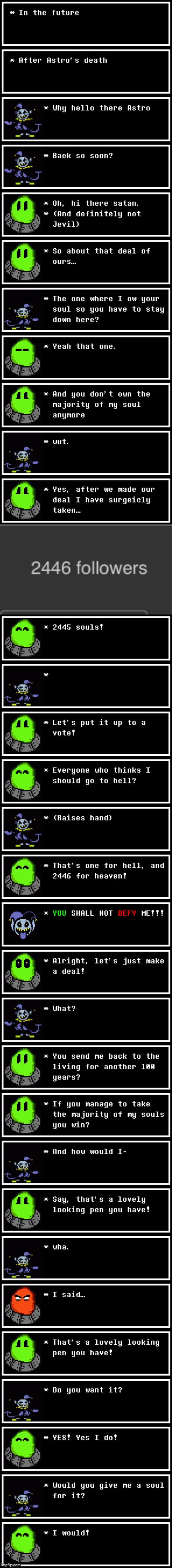 A little lore for you | made w/ Imgflip meme maker
