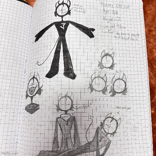 My oc dot in a graph to get to know him :3 | made w/ Imgflip meme maker