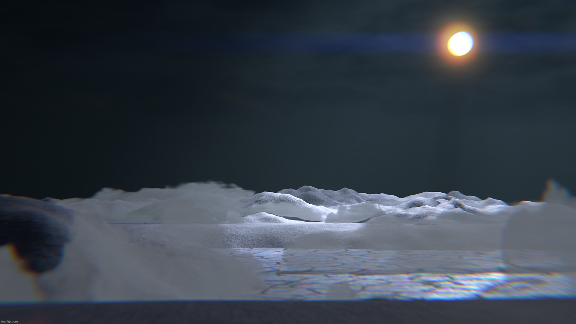 frozen wasteland | image tagged in clipz worldbuilding | made w/ Imgflip meme maker