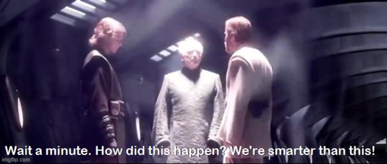 We're smarter than this! | image tagged in we're smarter than this | made w/ Imgflip meme maker