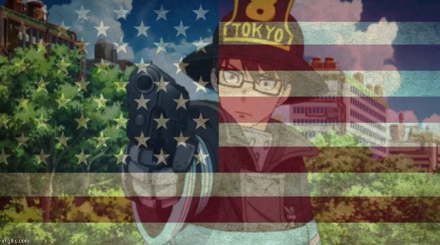 image tagged in american hinawa | made w/ Imgflip meme maker