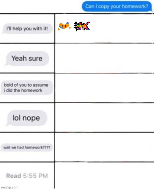 I missed doing these | made w/ Imgflip meme maker