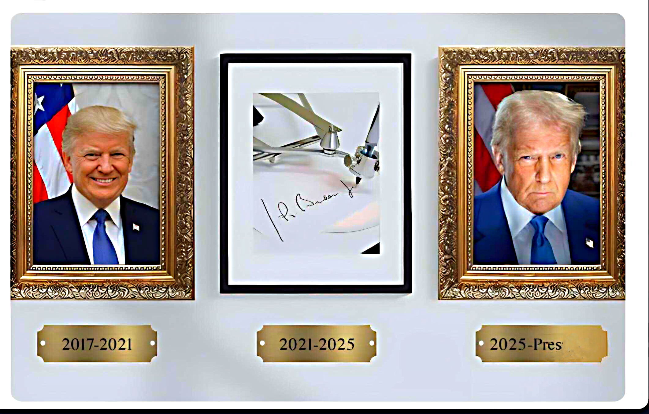 President Autopen Blank Meme Template