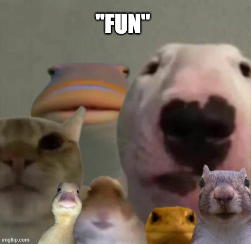 The council remastered | "FUN" | image tagged in the council remastered | made w/ Imgflip meme maker