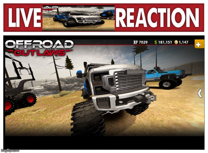 Live silly truk reaction [no bitches] | image tagged in live reaction | made w/ Imgflip meme maker