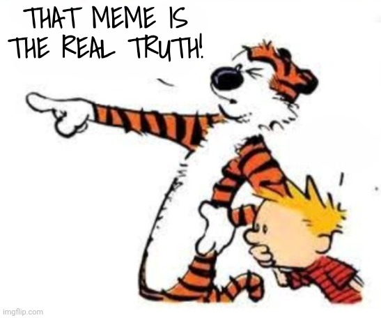 Whoa | THAT MEME IS THE REAL TRUTH! | image tagged in whoa | made w/ Imgflip meme maker