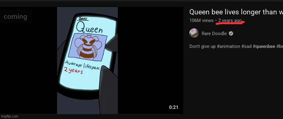 her time is soon to be up | made w/ Imgflip meme maker