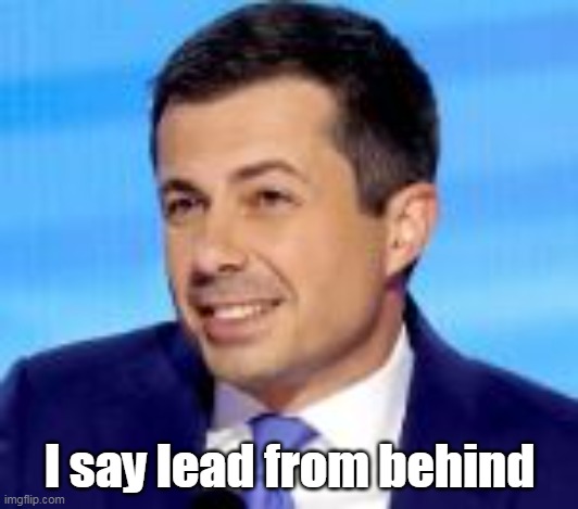 I say lead from behind | made w/ Imgflip meme maker